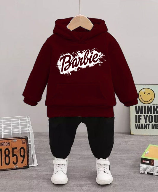 'Barbie' Logo Kids' Winter Pullover