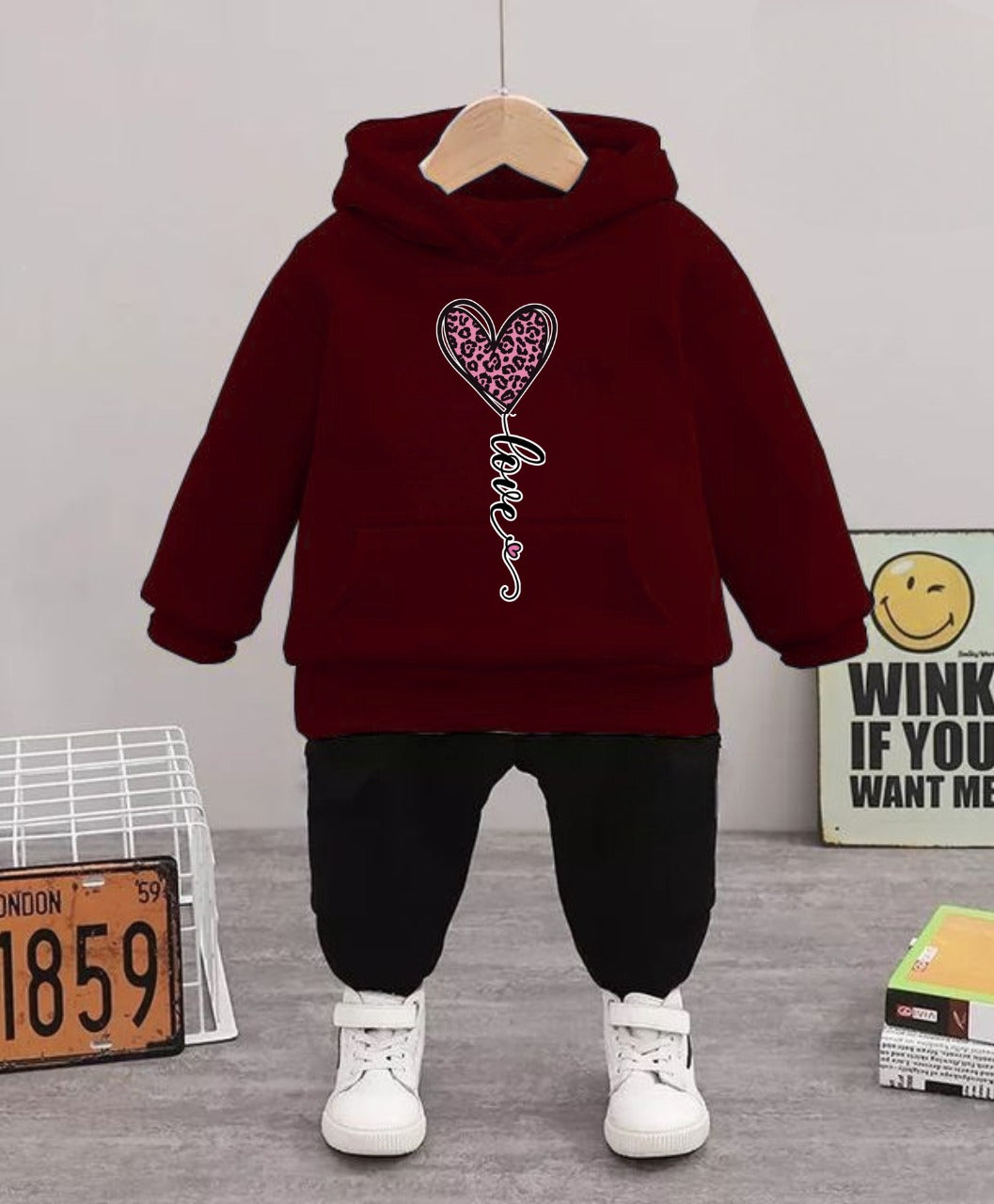 'Frozen' Elsa Character Winter Hoodie & Joggers