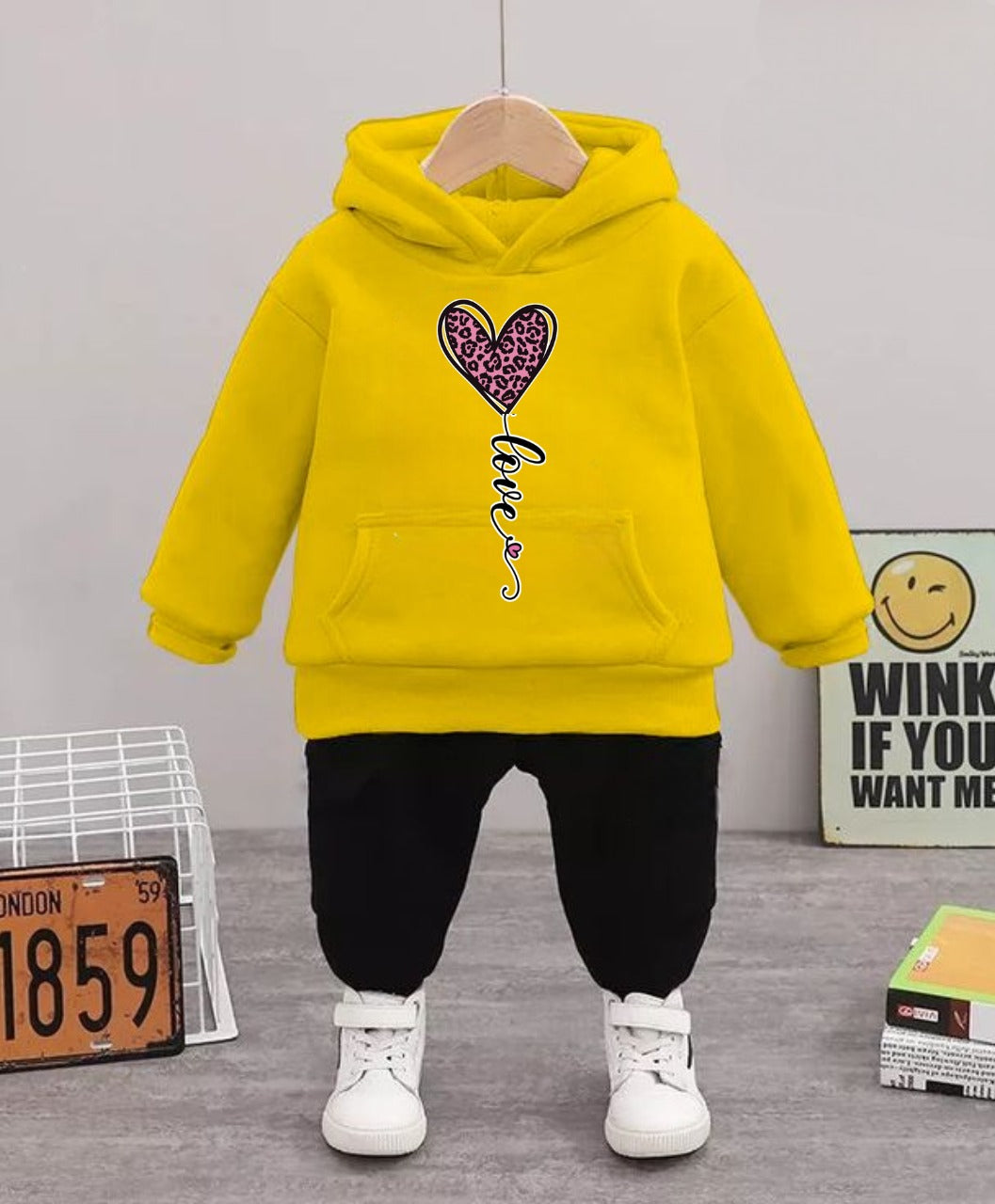 'Frozen' Elsa Character Winter Hoodie & Joggers