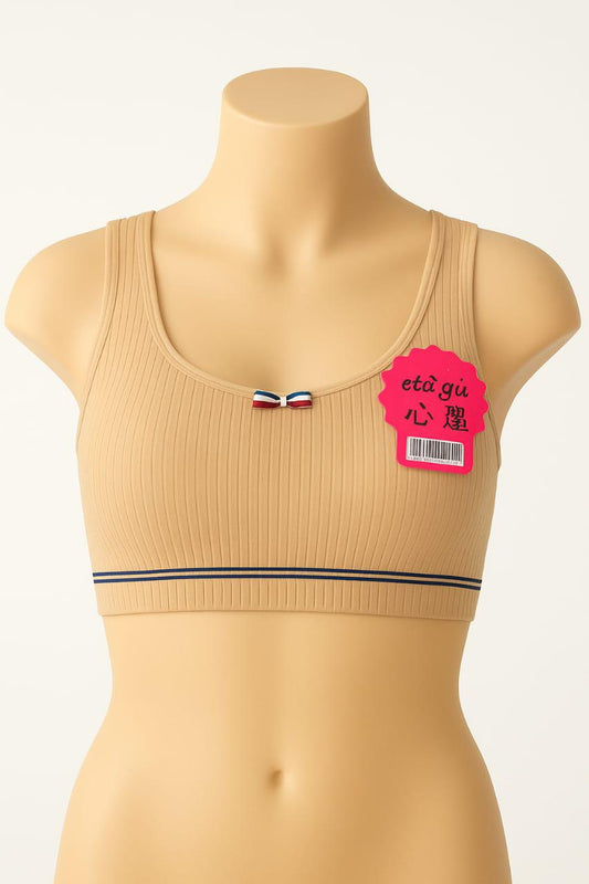 Imported Quality Ribbed Lycra Cotton Bralette