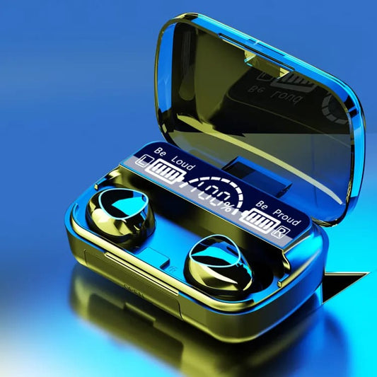 DAMTX M10 TWS Bluetooth V5.3 Wireless Headset with Digital Indicator